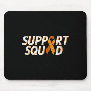 Unterstützungsteam Orange Band Leukämie Blutkrebs Mousepad