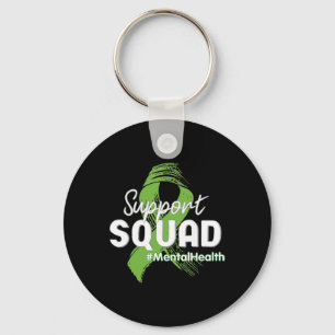 Unterstützungsteam Psychische Gesundheit Awareness Schlüsselanhänger