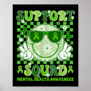 Unterstützungsteam Psychische Gesundheit Bewusstse Poster