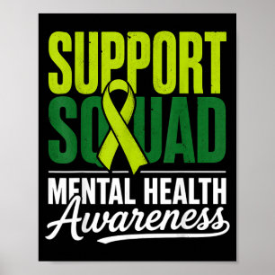 Unterstützungsteam Psychische Gesundheit Bewusstse Poster