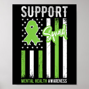 Unterstützungsteam Psychische Gesundheit Bewusstse Poster