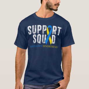 Unterstützungsteam Welt-Down-Syndrom-Bewusstsein M T-Shirt