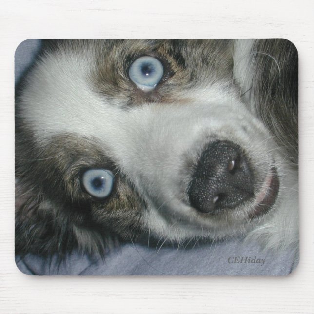 Untersuchen Sie meine Augen! Mousepad (Vorne)