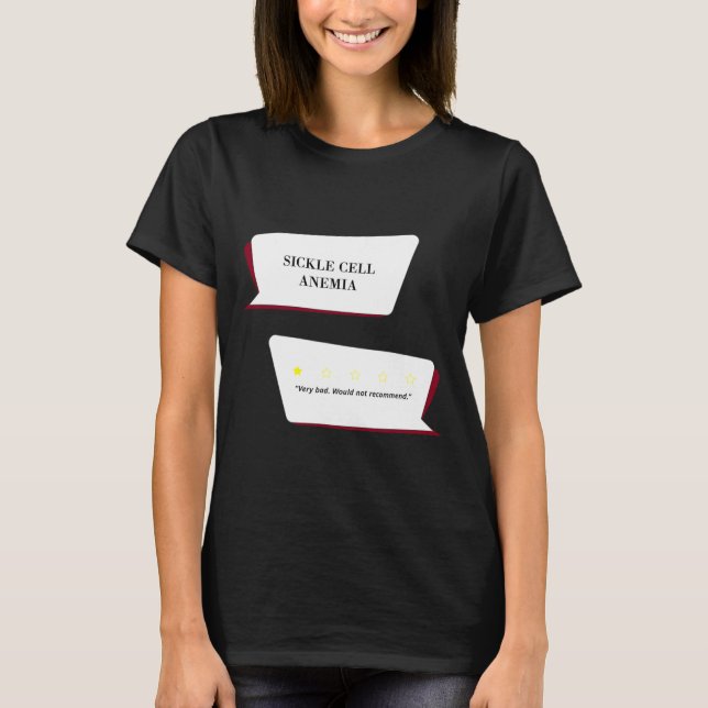 Untersuchung der Anämie der Sichelzellen sehr schl T-Shirt (Vorderseite)