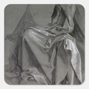 Untersuchung der Gewänder Christi, 1508 Quadratischer Aufkleber