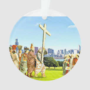 Untersuchung des Heiligen Kreuzes Ornament
