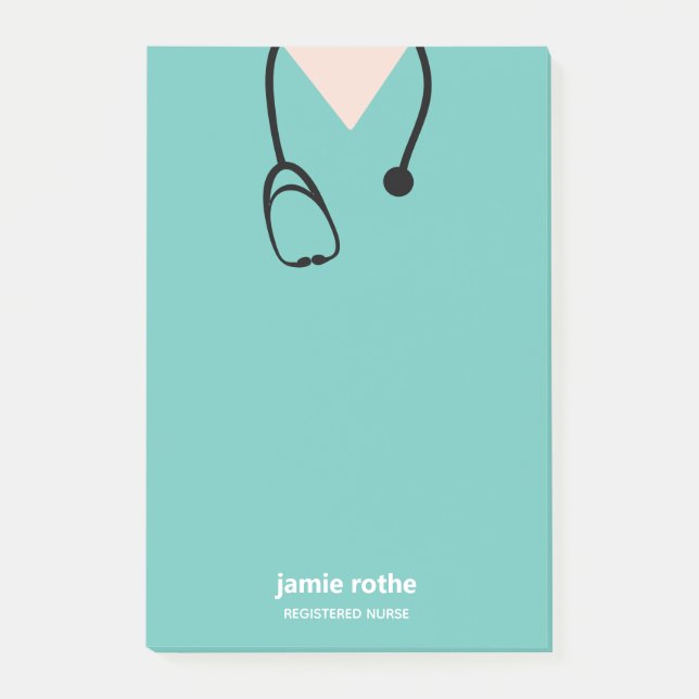 Untersuchung des Krankenhauses Post-it Klebezettel (Vorderseite)