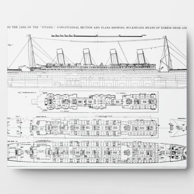 Untersuchung des Verlusts der Titanic: Querverbind Fotoplatte (Vorderseite)