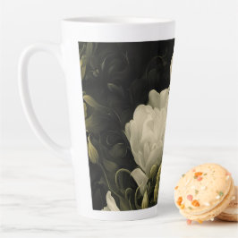 Untersuchung einer Peony-Blume Milchtasse