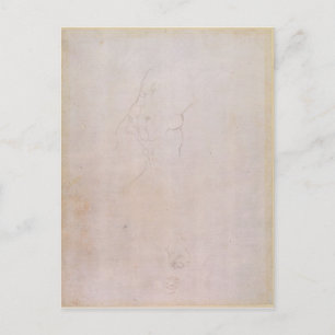 Untersuchung eines männlichen Rumpfes Postkarte