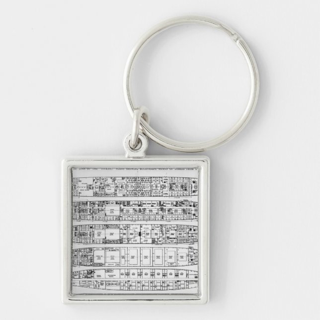 Untersuchung im Verlust vom titanischen: Schlüsselanhänger (Vorne)