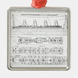 Untersuchung über den Verlust vom titanischen: Ornament Aus Metall