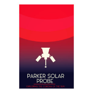 Untersuchung von Parker Solar Sonden Fotodruck