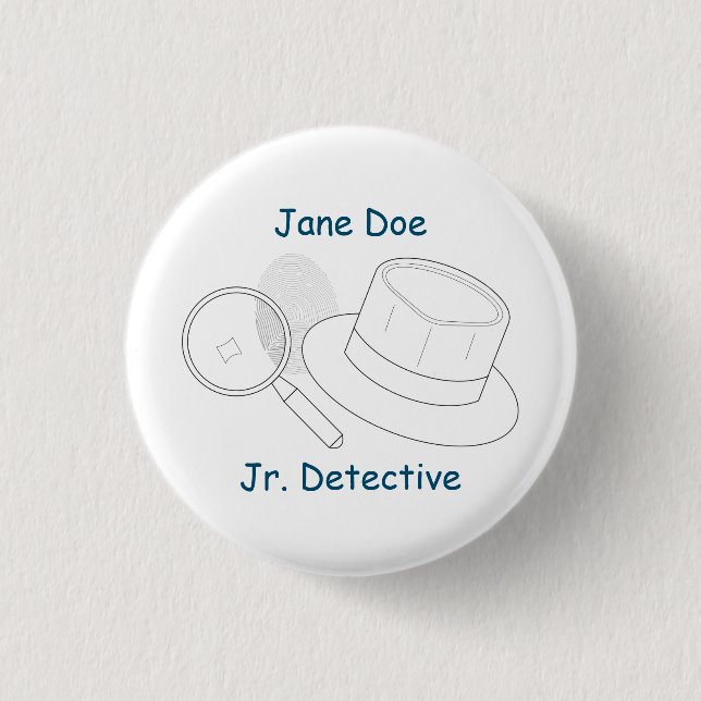 Untersuchungskommission für Kriminalromane Button (Vorderseite)