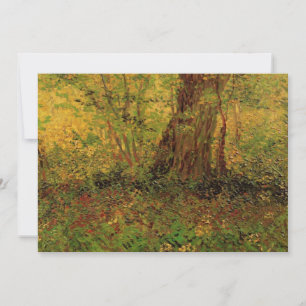 Unterwachstum von Vincent van Gogh Einladung