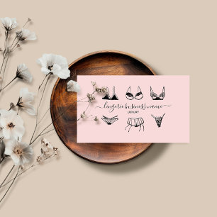 Unterwäsche-Boutique-Lingerie Visitenkarte