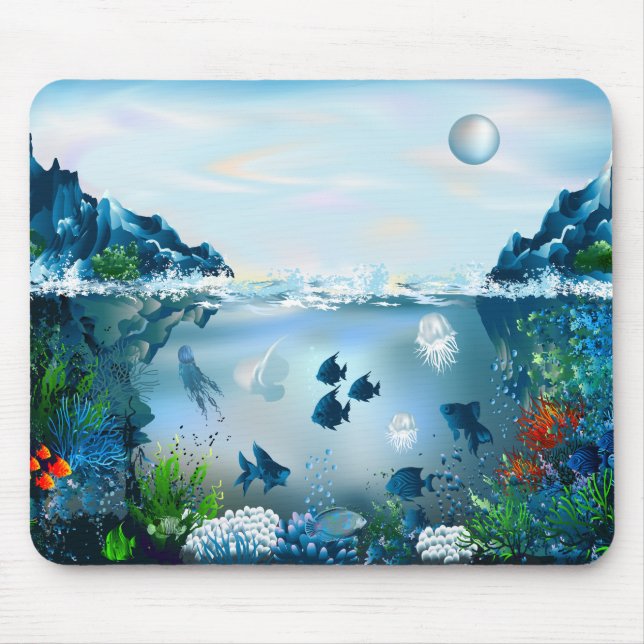 Unterwasser-5A-Mousepad Mousepad (Vorne)
