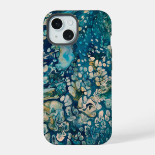 Unterwasser-Abstrakt-Fantasy iPhone 15 Hülle