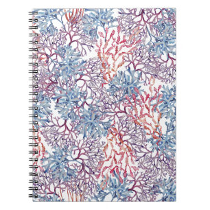 Unterwasser-Aquarell-Komposition Serie Design 5 Notizblock