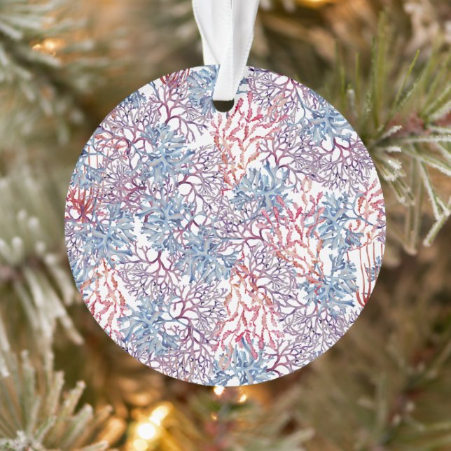 Unterwasser-Aquarell-Zusammensetzung Reihe Design  Ornament (Baum)