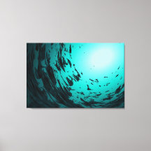 Unterwasser - Canvas Print