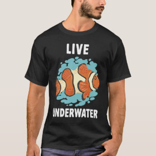 Unterwasser-Clownfish-Anemone T-Shirt