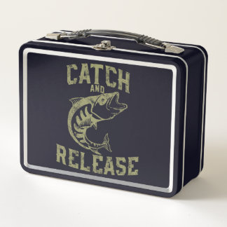 Unterwasser-Delight Metal Lunchbox - Fischdesign