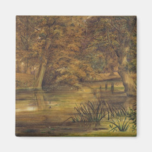Unterwasser des Bratford, 1864 (w/c und Bleistift Magnet