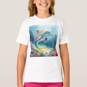 Unterwasser-Dolphin T-Shirt