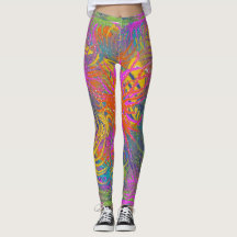 "Unterwasser" farbige Leggings