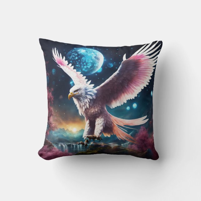 Unterwasser-Fotografie-Stilkissen mit langer Expos Kissen (Vorderseite)