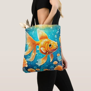 Unterwasser-Goldfish-Kunst
