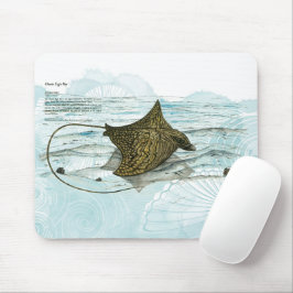 Unterwasser-Graceful handgemalt Verzierter Adlerst Mousepad