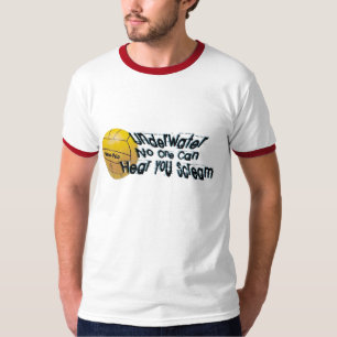 Unterwasser kann niemand Sie hören zu schreien T-Shirt