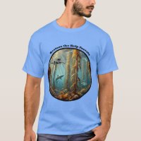 Unterwasser-Kelp-Wald mit Fisch und Hummer URM