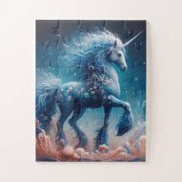 Unterwasser Kelpie Mer Unicorn Puzzle