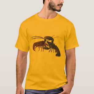 Unterwasser-Klau- und Spiny-Lobster-Kampf T-Shirt