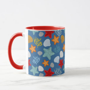 Unterwasser-Lebensmuster Tasse
