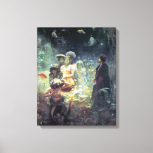 Unterwasser Leinwanddruck