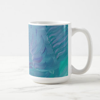 Unterwasser-Magie Einzigartige Farbige Abstrakte K Kaffeetasse