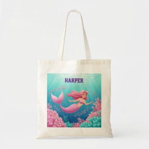 Unterwasser-Meerjungfrau Tote-Tasche Tragetasche