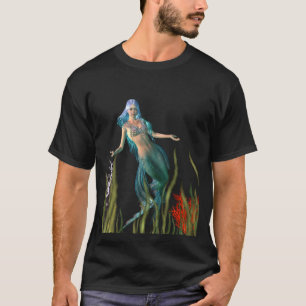 Unterwasser-Mermaid T-Shirt