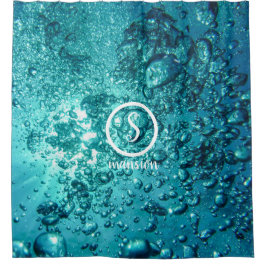 Unterwasser mit individuell anpassbarem Logo und T Duschvorhang