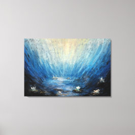Unterwasser-Serenity-Canvas drucken Leinwanddruck