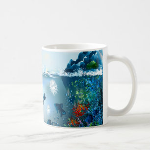 Unterwasser-Tasse 5A-6A Kaffeetasse