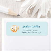 Unterwasser-Tiere Farbige Babyparty