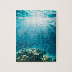 Unterwasser unter Meereswasser Puzzle