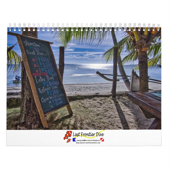 Unterwasser von Siquijor S- L Kalender (Titelbild)
