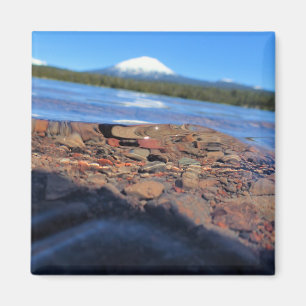 Unterwasseransicht Little Lava Lake, Oregon Magnet