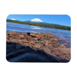 Unterwasseransicht Little Lava Lake, Oregon Magnet